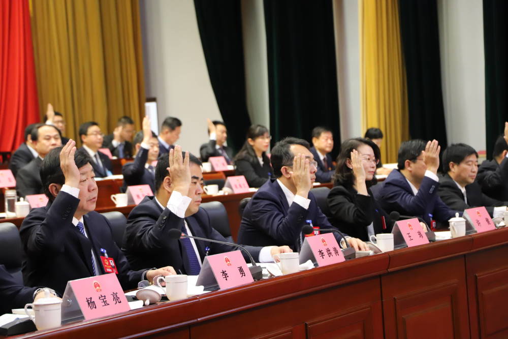 惠民县第十九届人民代表大会第一次会议开幕