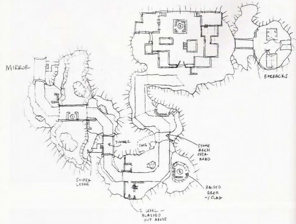 体块测试体块是关卡的粗略草图,通常使用简单的块状3d建模,并带有最