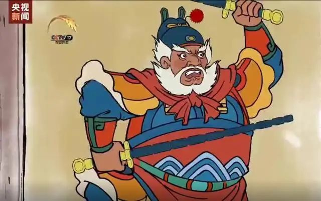 这是什么神仙年画?