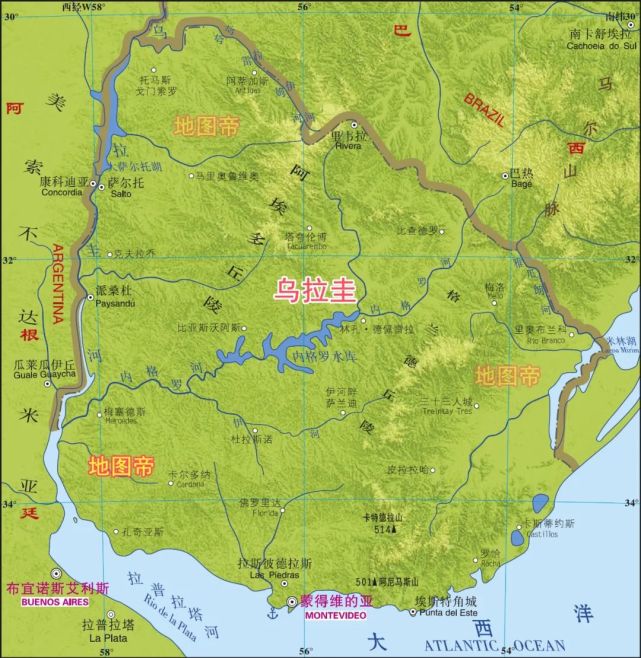 阿根廷和乌拉圭都是西班牙殖民地为何分成两个国家