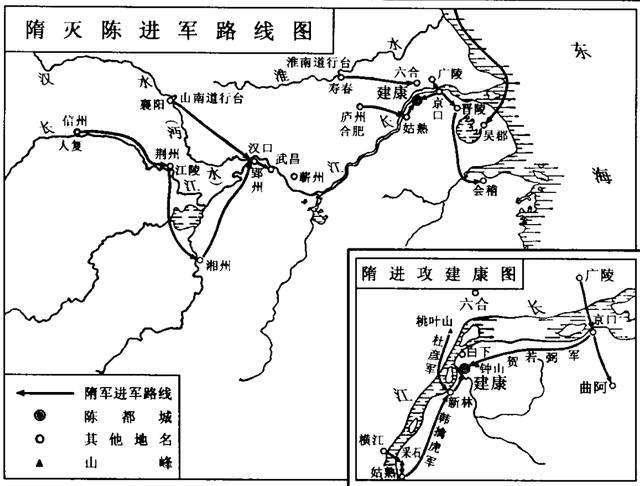 隋灭陈之战:南陈防线毫无反应,南北再次统一|萧摩诃|贺若弼|陈朝|陈后