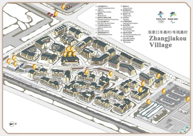 "手绘 ar"冬奥村地图亮相