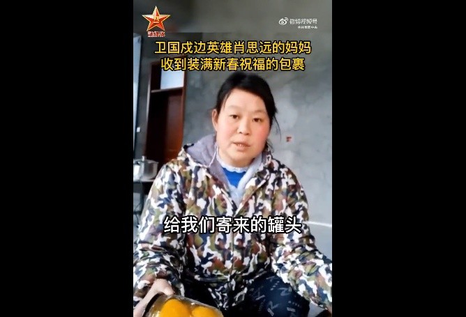 她就是戍邊英雄肖思遠的母親也有不少人寫