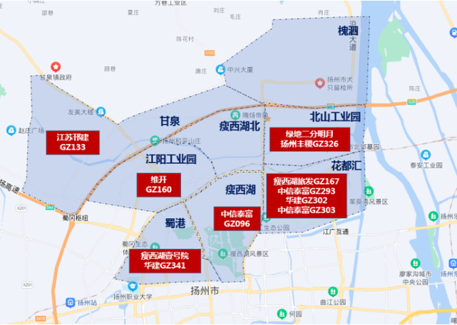 市場丨揚州2022年首宗地塊掛牌,北區產業能級再賦能