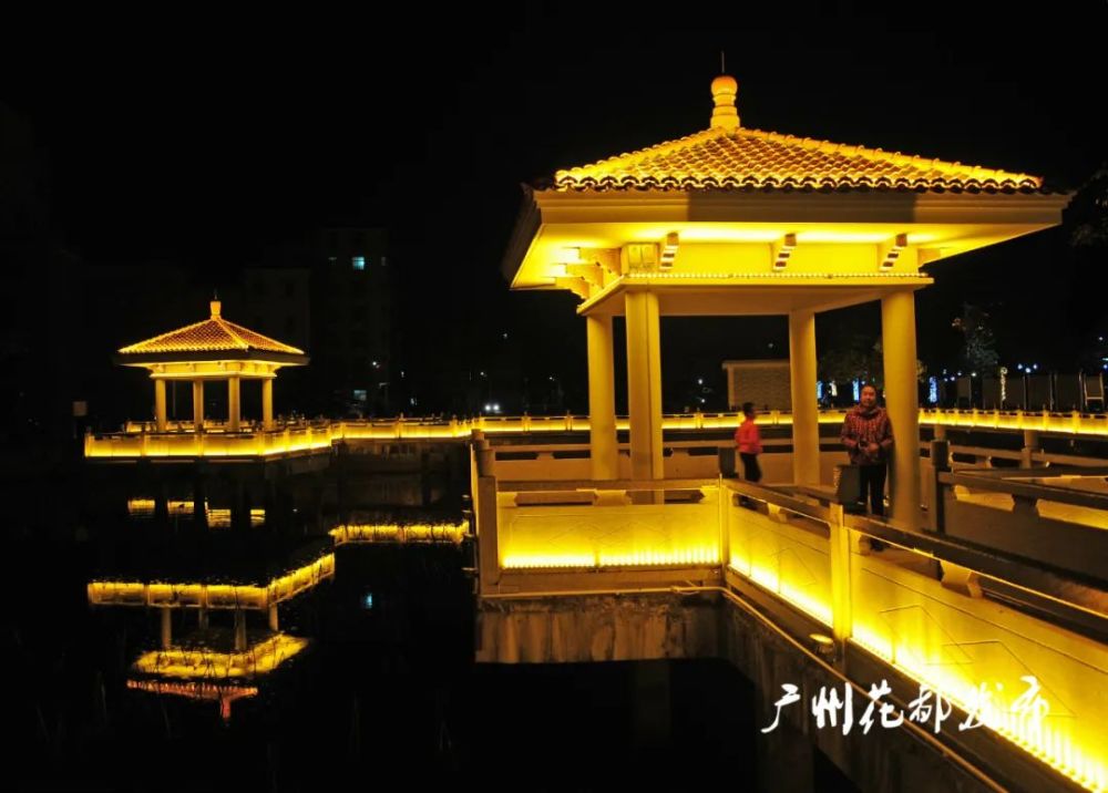 花都夜景图片图片