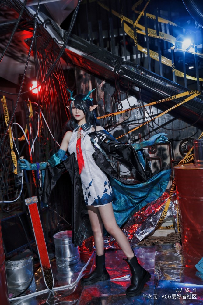 明日方舟#年#夕#cos正片