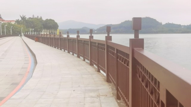 东莞南城蛤地水濂湖公园景区内的环湖路约7公里全新亮相