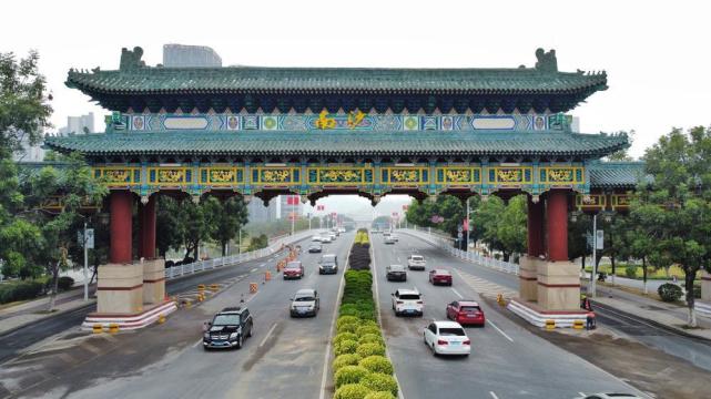 广州南沙牌坊焕新颜保留记忆迎新春