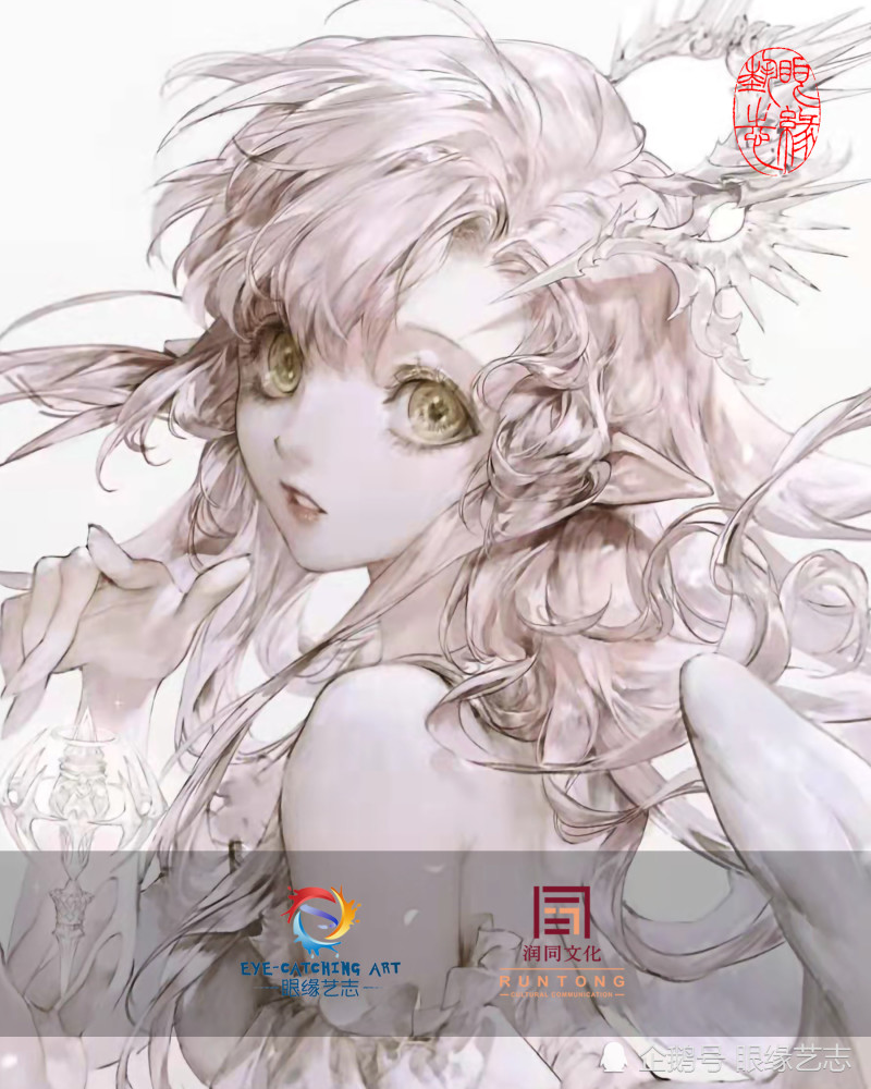 被华丽召唤的原画师pilyeon被聚光灯照耀的王子与公主