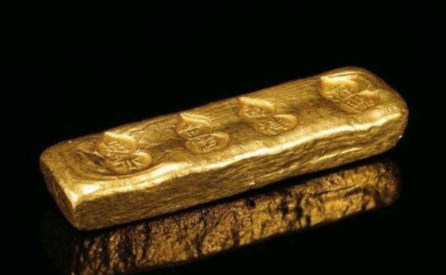 最大的十两重的金条,也就被称作是大黄鱼