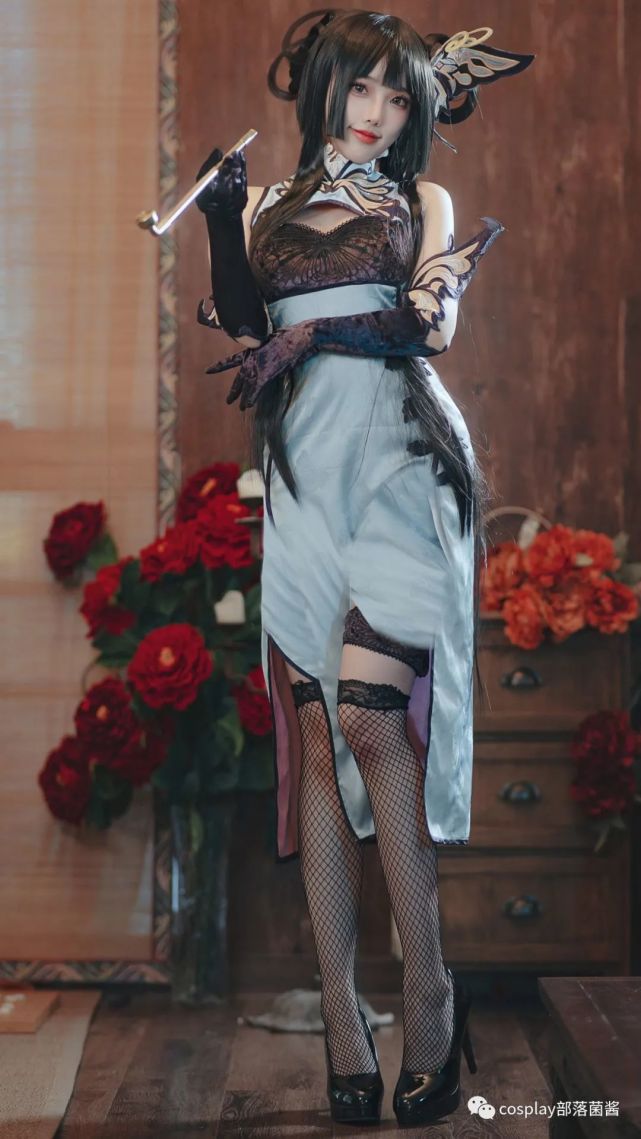 cos:谜样魔女旗袍壹原侑子cos正片@阿璇