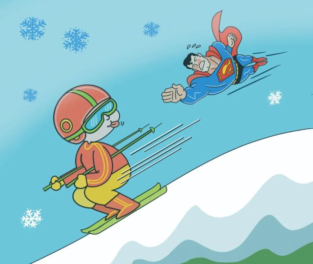 漫"话"冬奥丨15张趣味漫画定格冰雪瞬间