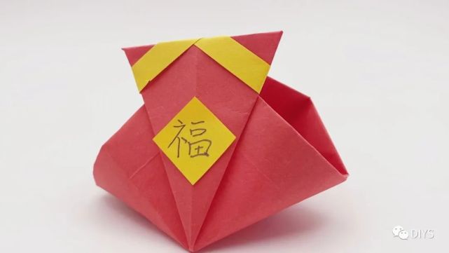 "手工制作"简单又好看的"春节福袋"