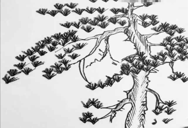 心理测试:图中的大树中到底藏着7张脸还是8张脸?