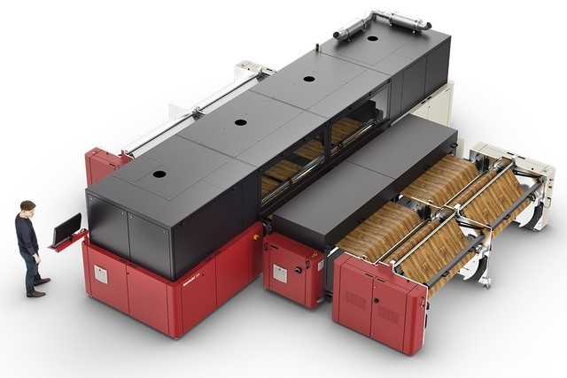 用于装饰表面的喷墨打印机