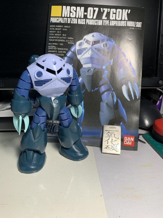 铸铁质感hg魔蟹参上!无喷涂制作也能行