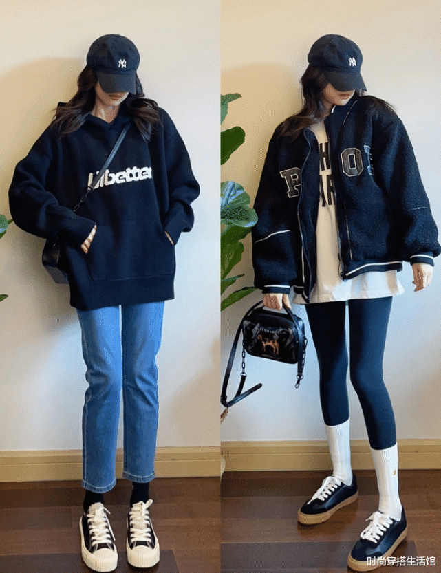 这才是鲨鱼裤的正确穿法简约百搭又时髦关键人人买得起