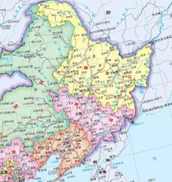 辽宁与吉林的区划变动辽宁省10多个县为何划入了吉林省