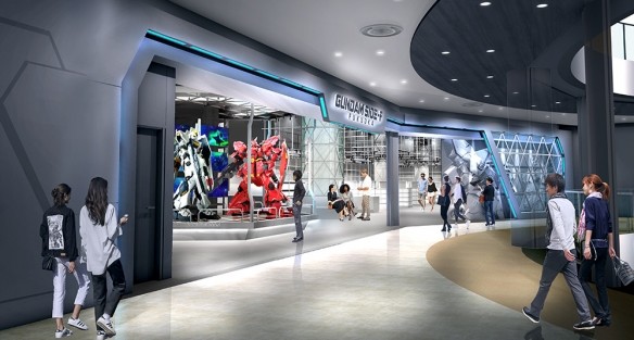 全新高达景点gundampark落户福冈三店合一4月开张