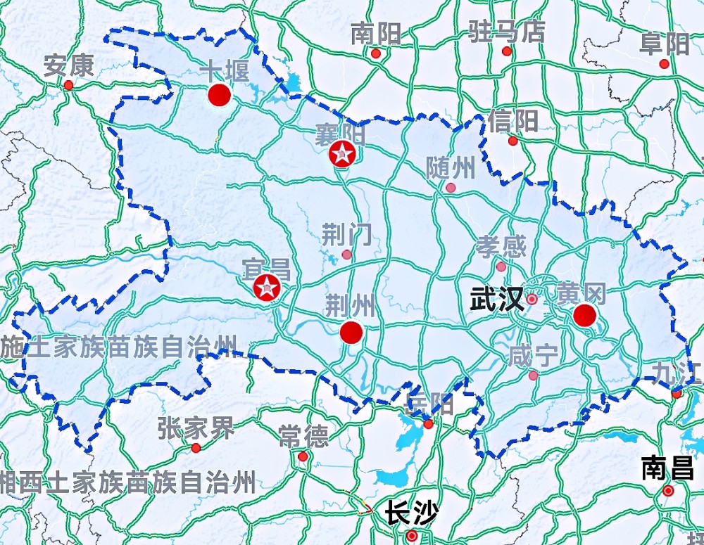 湖北5市有了新定位襄陽宜昌突破5千億建設中西部龍頭城市