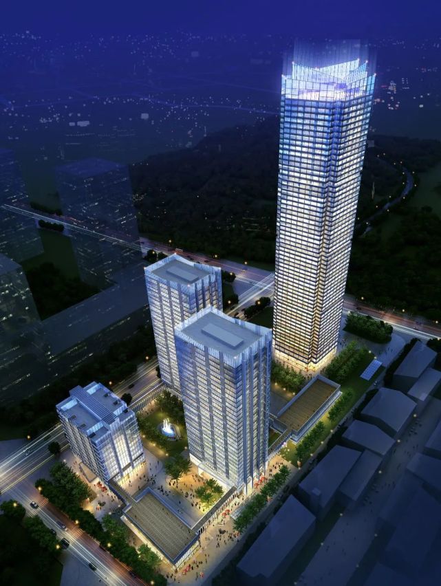 商贸,酒店,公寓等多元业态于一体的城市地标综合体——"汕头绿地中心"