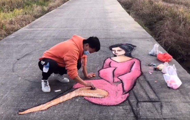 张世先农村的小伙自学3d画走红吓坏丈母娘