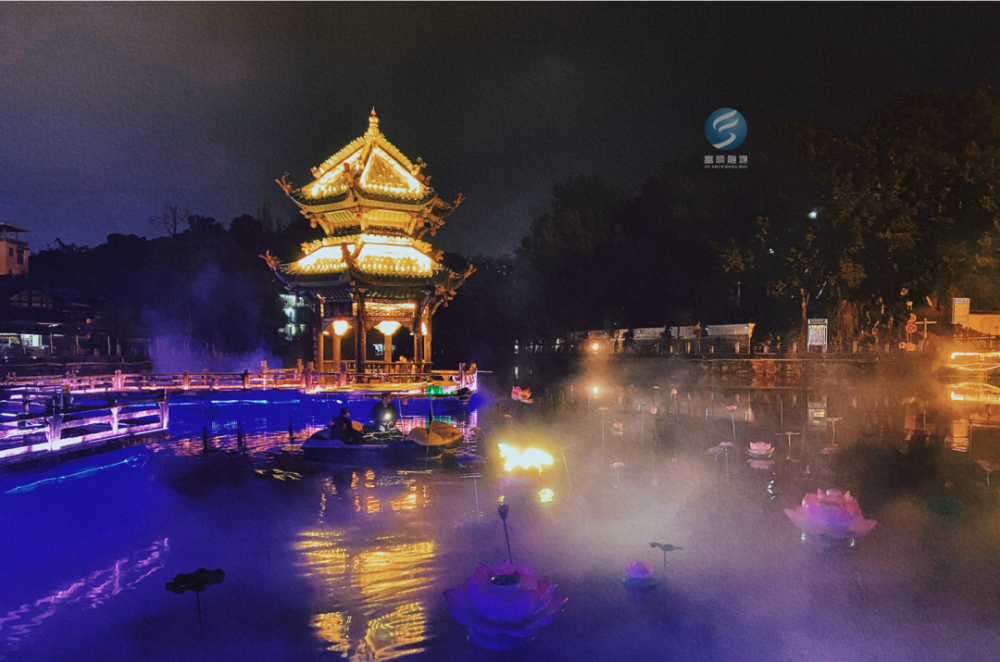 【春到"富"来】富顺西湖"亮"了!新晋网红打卡地长这样