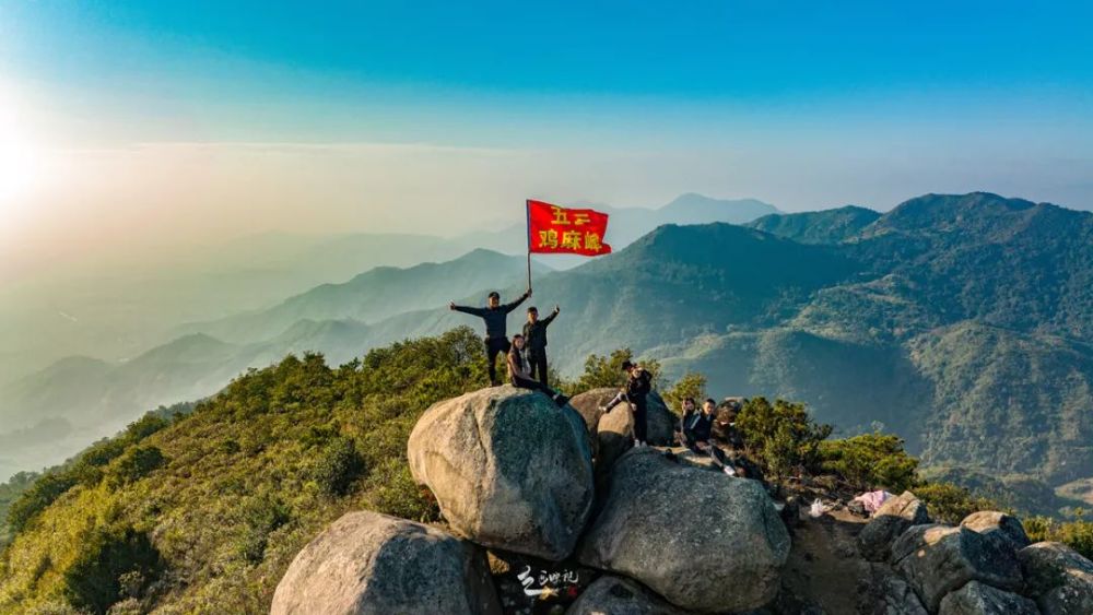 春节游玩揭西又一个网红打卡地――五云鸡麻峰