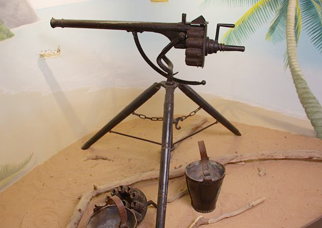 300年前的速射武器英国帕克尔转膛枪