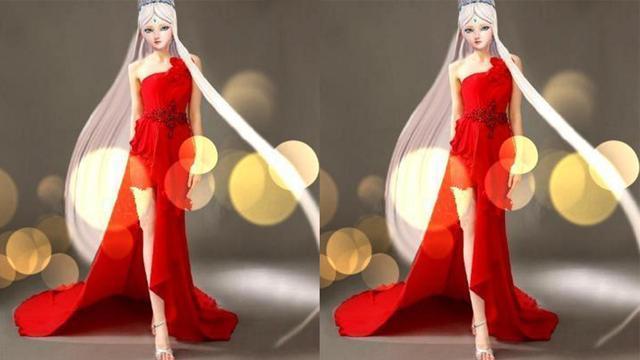 精灵梦叶罗丽灵公主穿上白色婚纱冰公主换上大红长裙绝美