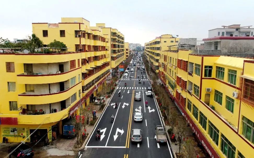 在大家的朋友圈"刷爆"了清新区山塘镇圩的美景