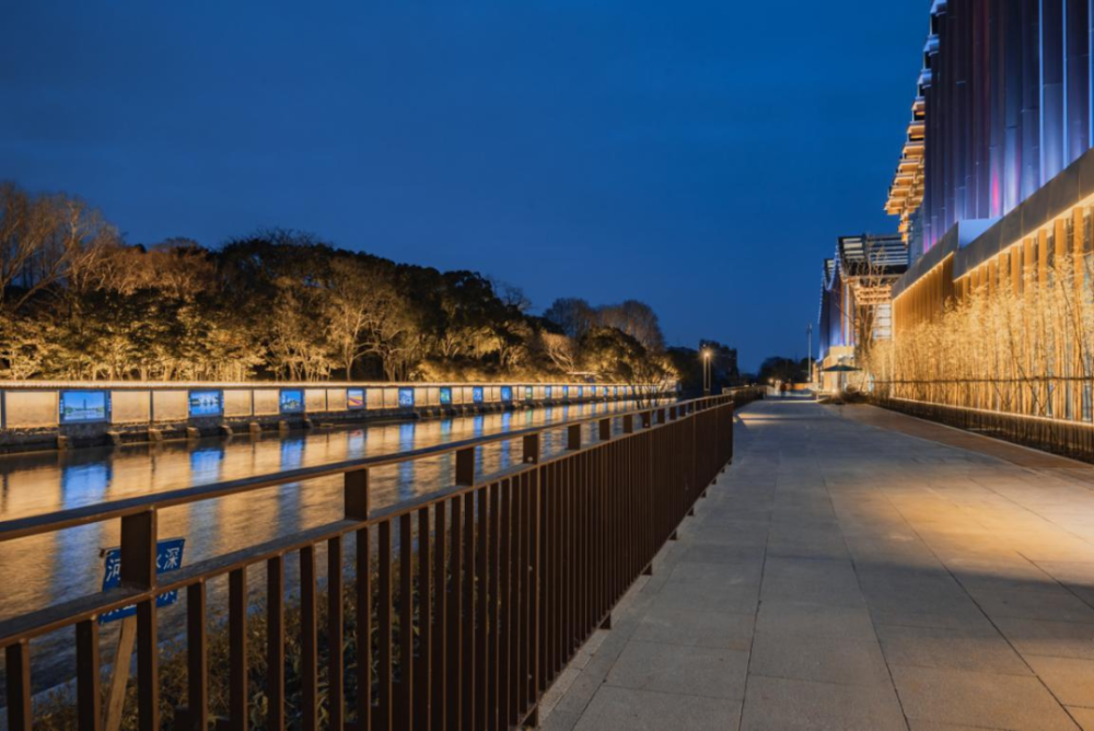 上海松江区夜景图片