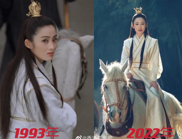 时隔29年,张敏再扮赵敏,皮肤松弛老态明显,网友:岁月不饶人