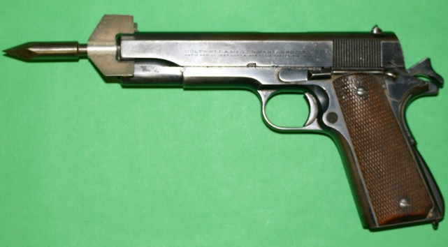 二战特种武器之"bigot"飞镖枪