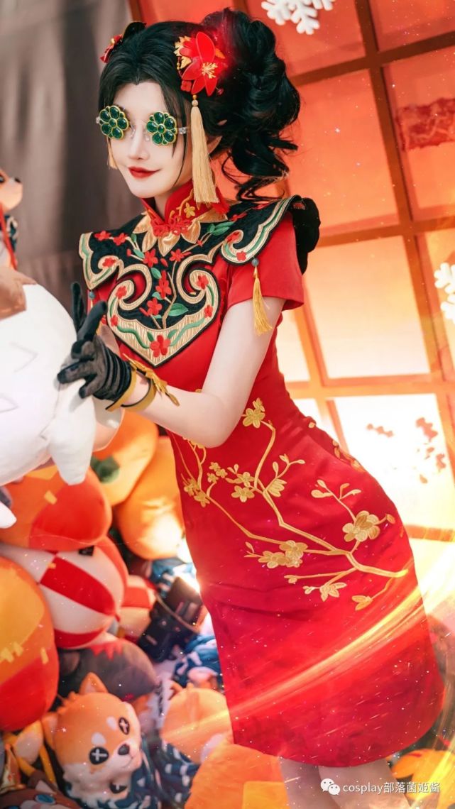 cos:第五人格空军·寒香舞cos正片@露儿