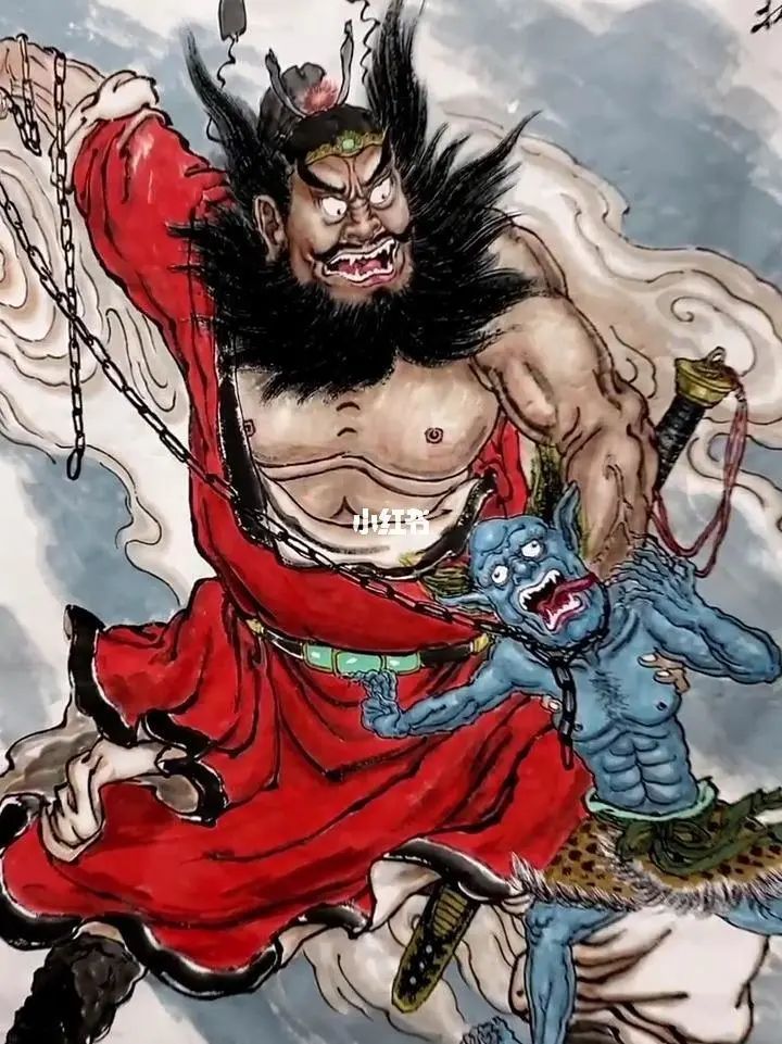 中国门神也内卷初代陨落钟馗c位出道最火cp还是秦琼尉迟恭