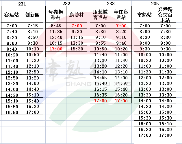 鎮村公交春節發班時刻表發班時刻僅供參考,以實際發班為準.