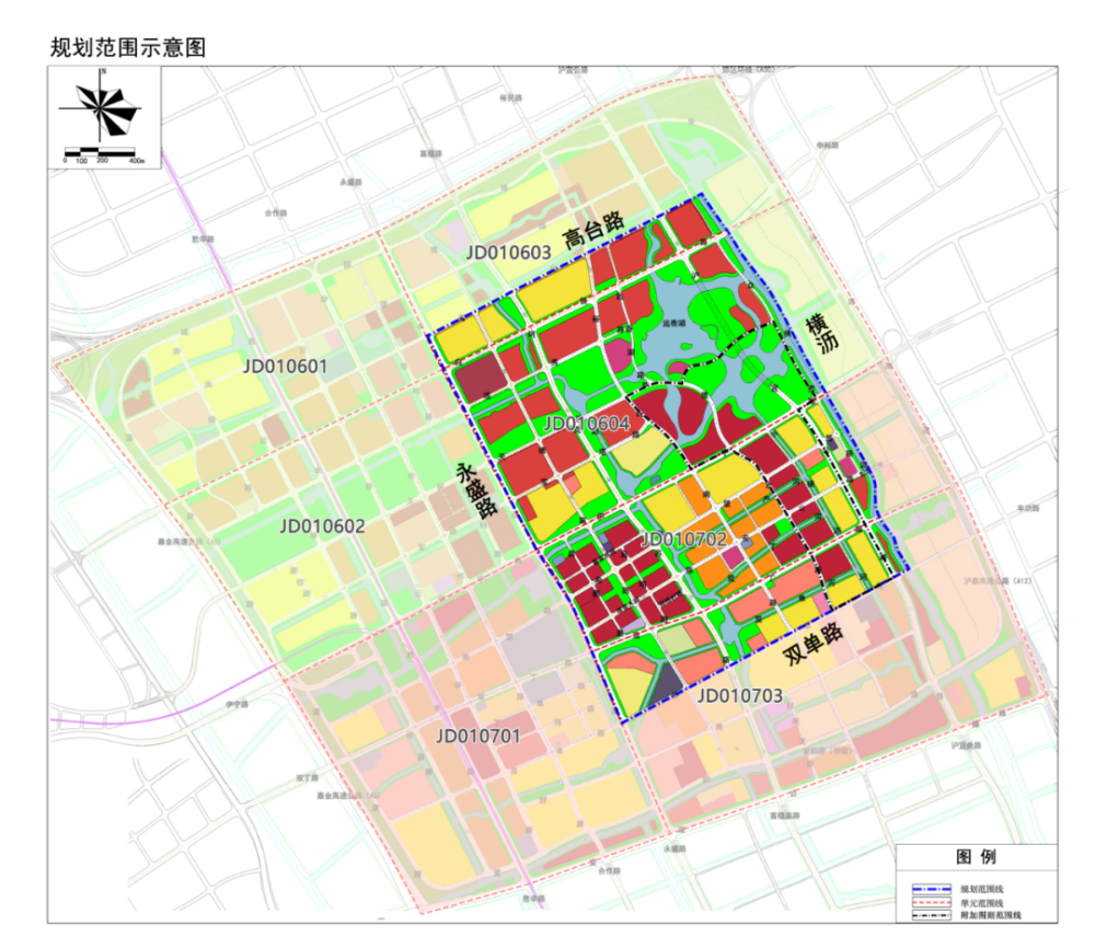 新增学校绿地嘉定新城远香湖中央活动区规划有新调整