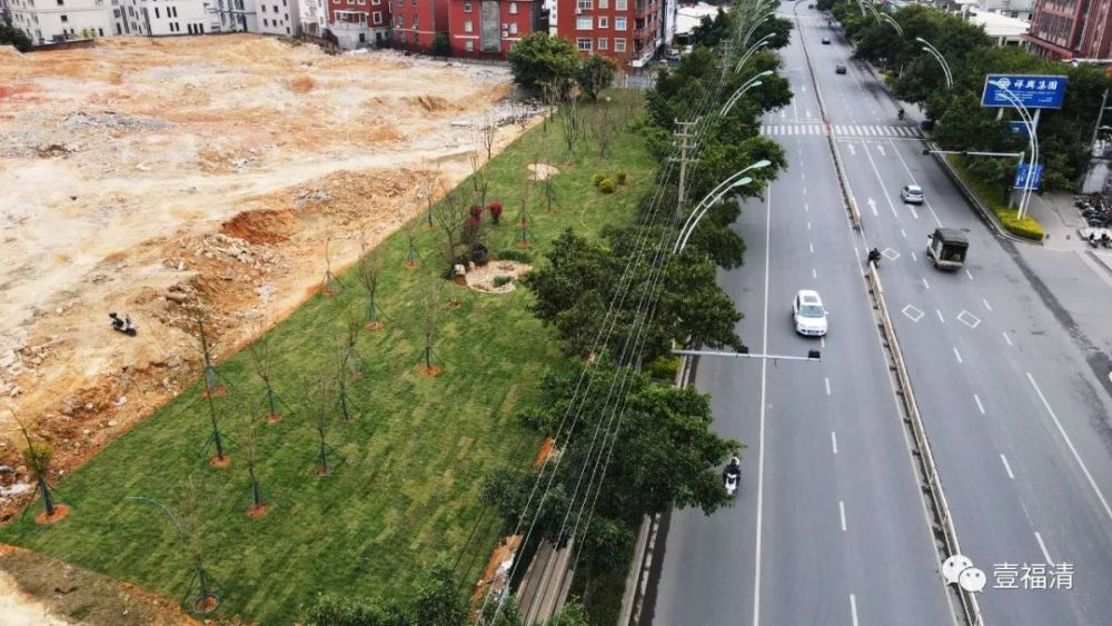 元华路(南宅村至北店村)市园林管理处相关负责人说—为保障城区重点