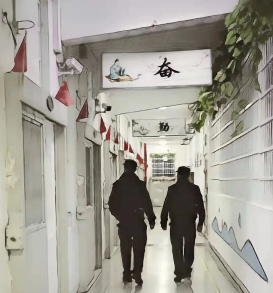 监狱人民警察除夕群像扫描