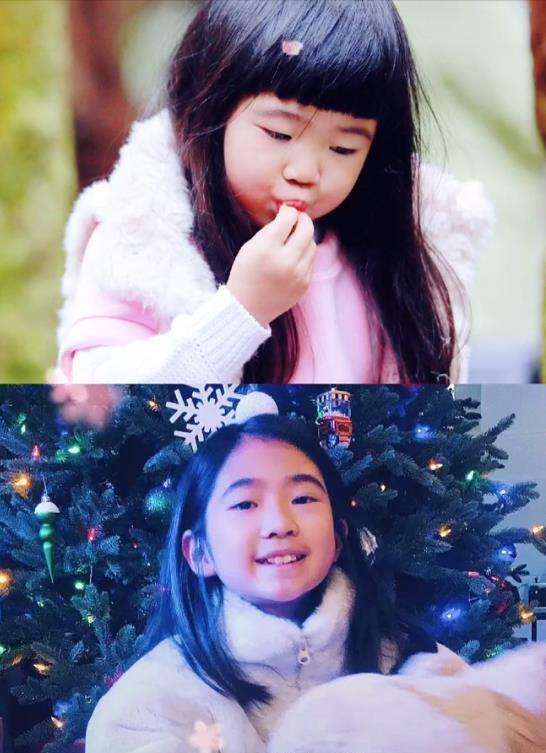 曹格11岁女儿近照曝光,化浓妆穿衣成熟,她再也不是爱哭的萌娃了