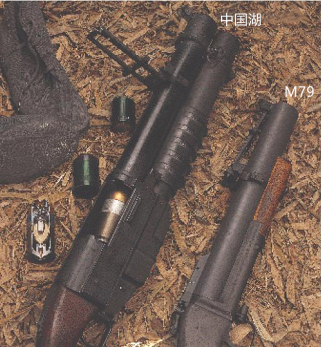 放大版的泵動式霰彈槍美軍中國湖榴彈發射器