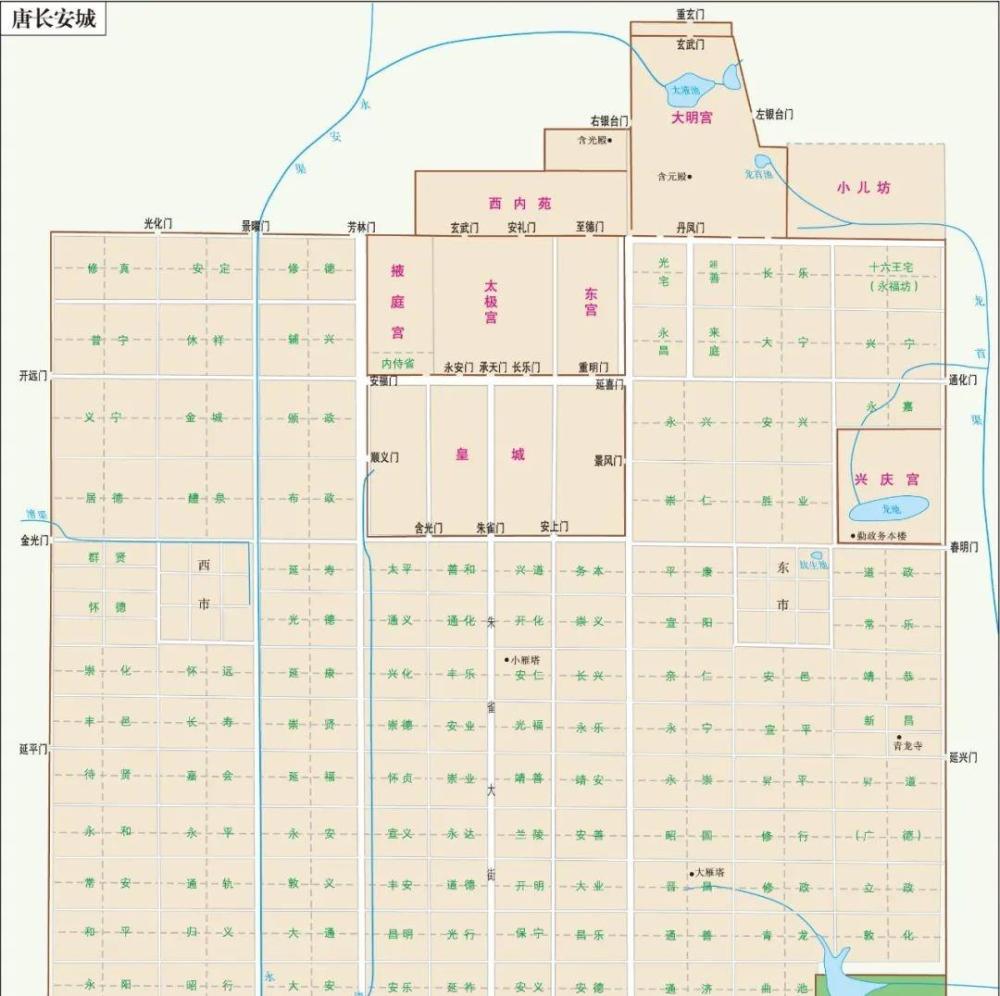 里坊制的长安和街巷制的东京是古代城市的两种代表