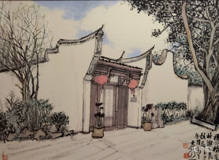 2月5日至15日"天光塔影—林容生坊巷主题作品展"将在三坊七巷塔巷
