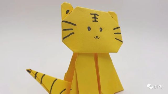 2022,如虎添"艺",安排个小老虎折纸!