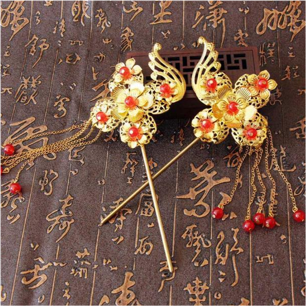 心理测试选一款新娘金簪子测测你这一生注定会拥有多少钱