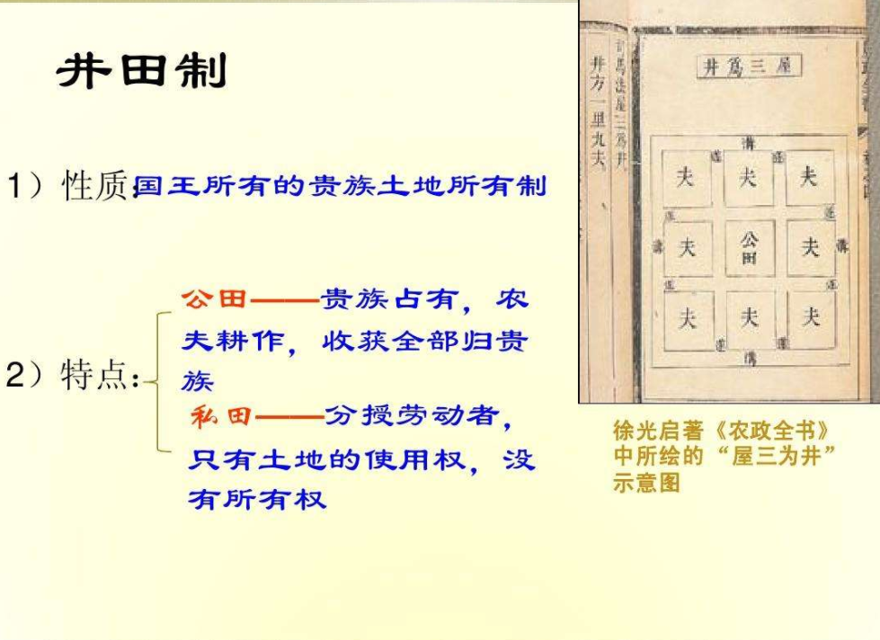 人家不管,贵族们说了,税法在那放着呢,咱们得遵纪守法,咱们得遵井田制