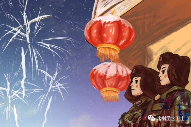 一组漫画,带您领略边疆军人的家国情_腾讯新闻