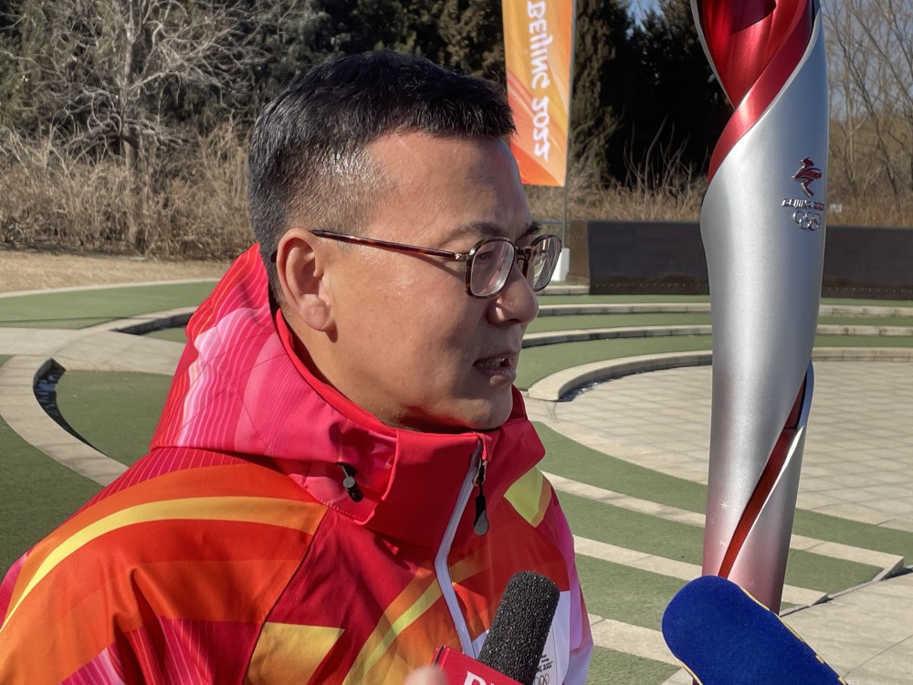 双奥火炬手李兴钢个人幸运源于时代机遇