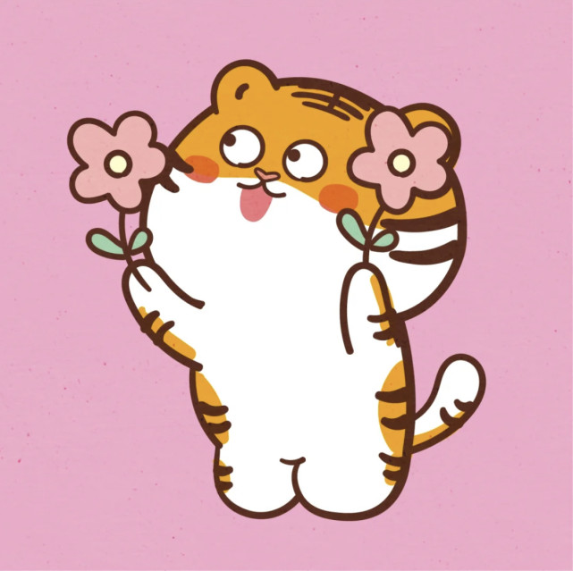 卡通老虎头像|我是个念旧的人